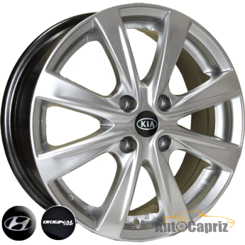 Диски Replica Kia 7309 HS R15 W6.0 PCD4x100 ET48 DIA54.1  
